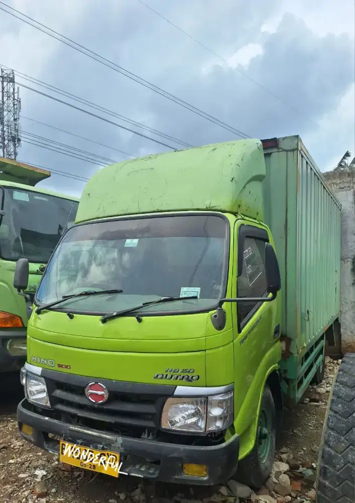 Hino Dutro 4ban 110SDLong box Besi Long 425cm Ors Turbo Power BioSolar