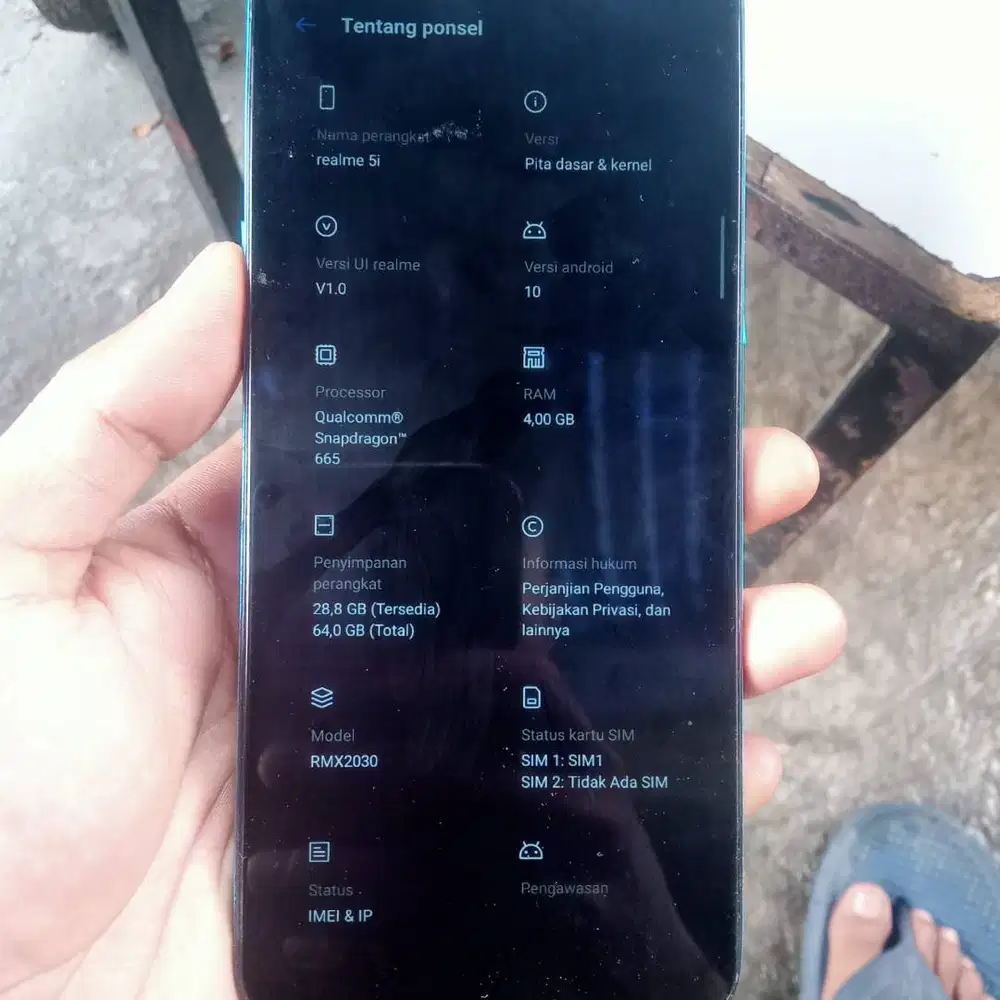 Bismillah realmi 5i ram 4/64