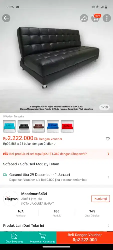 SOFA BED - DIJUAL CEPAT MURAH