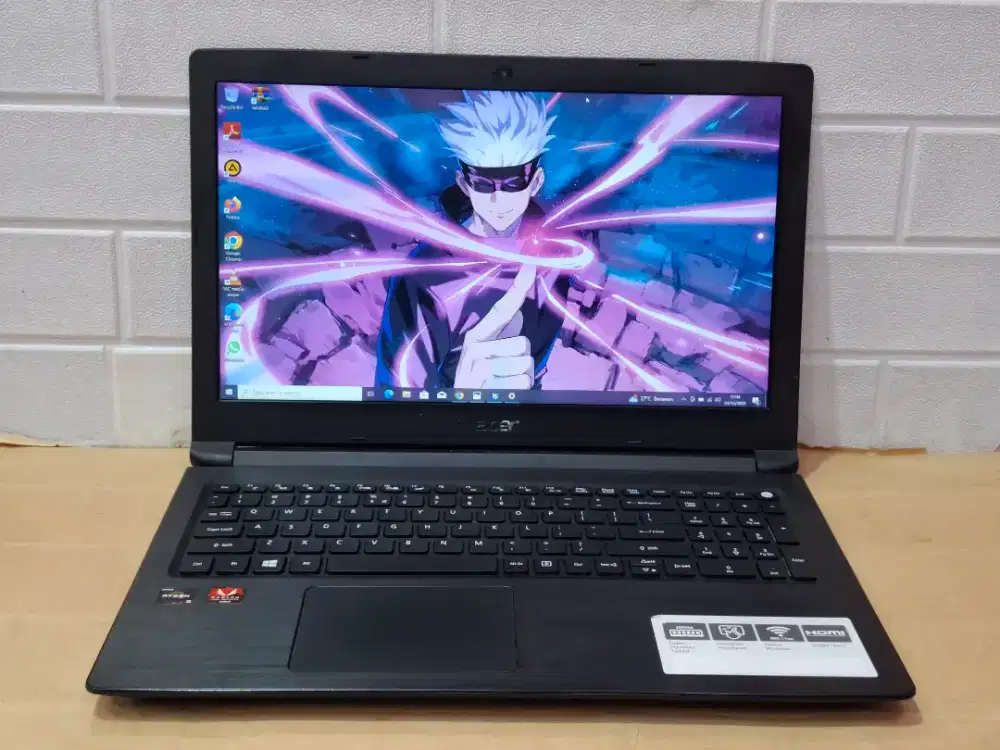 Acer Aspire A315-41/Processor AMD Ryzen 3-2200/Ram 4GB/HDD 1000GB