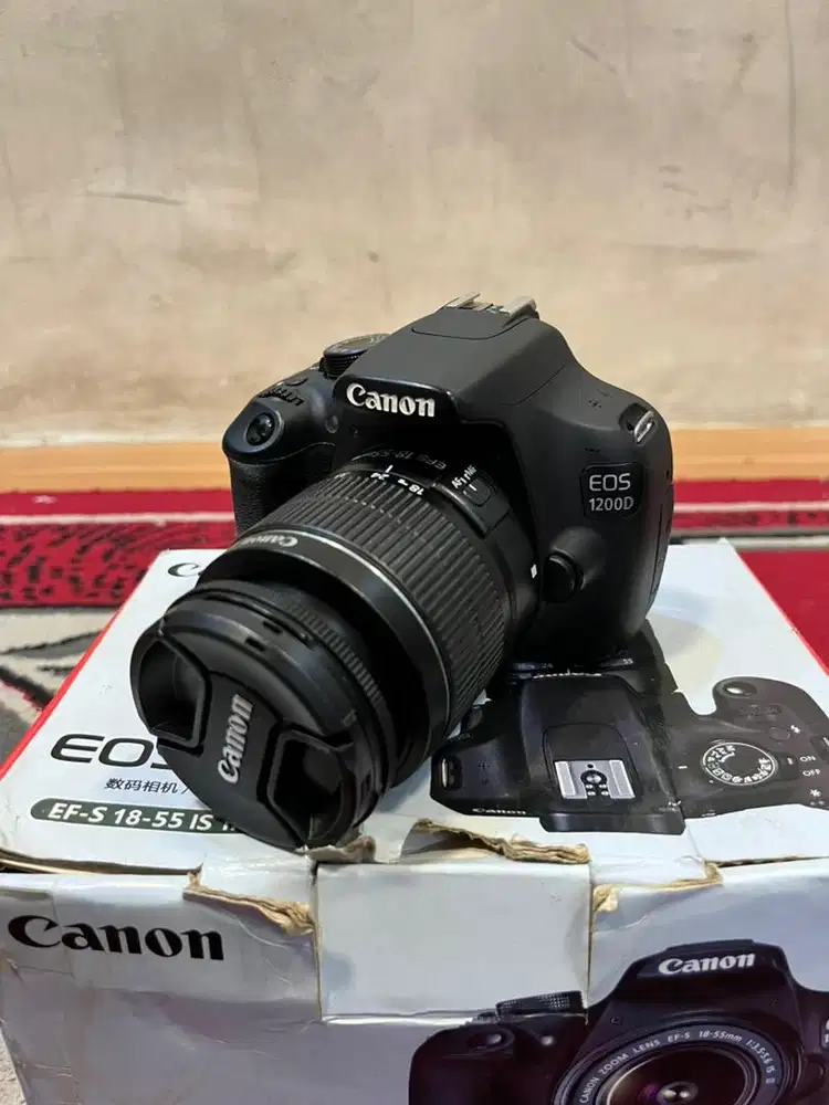 Dijual kamera canon 1200d likenew