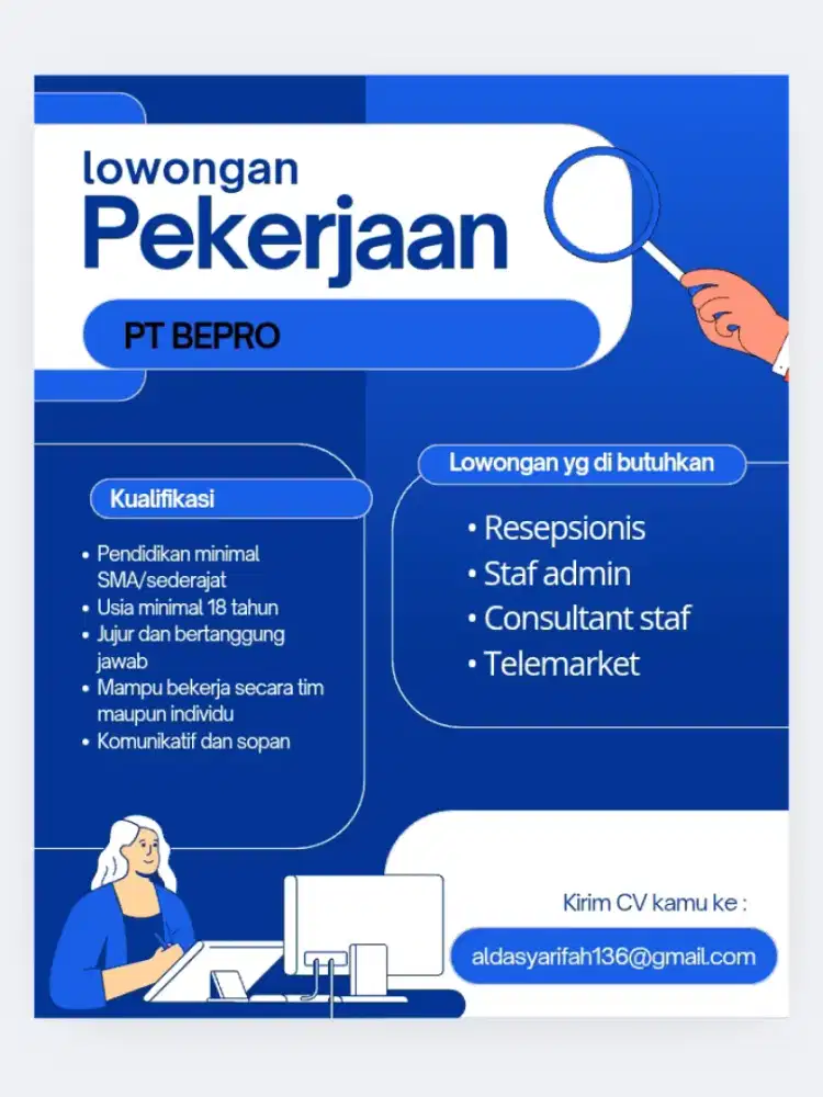 lowongan tanpa pengalaman