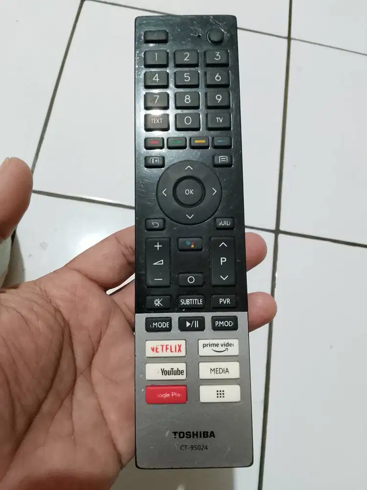 Remote tv toshiba CT 95024 bekas norma jayal