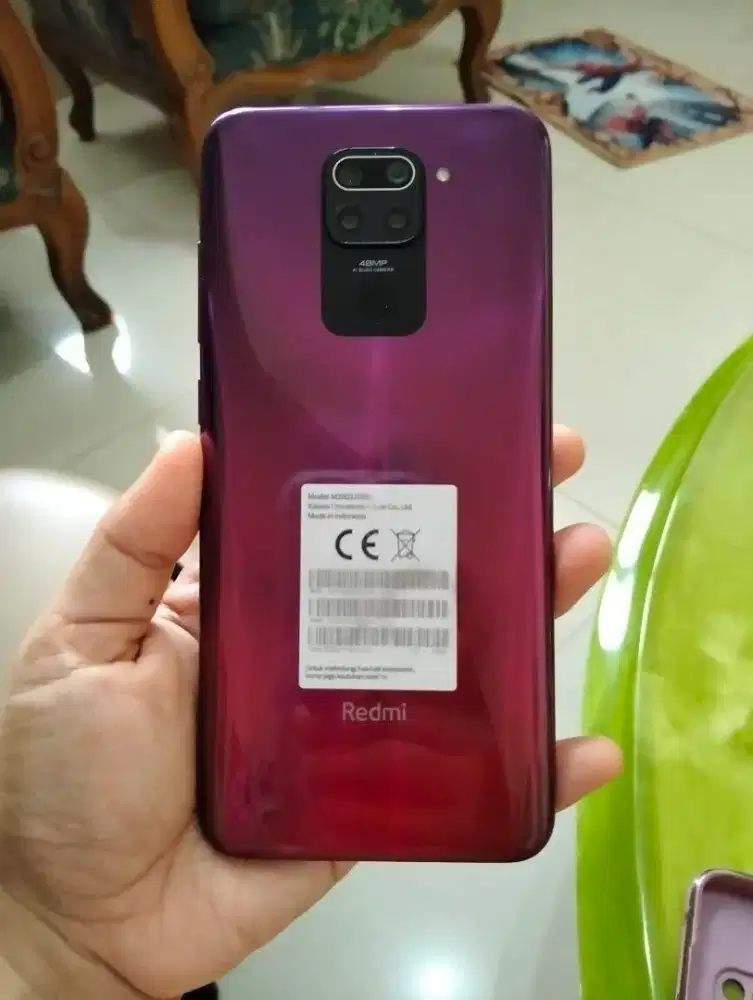 DI JUAL CEPAT REDMI NOTE 9 RAM 4/64 BATANGAN