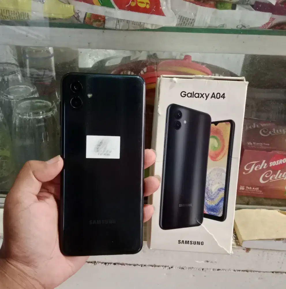 Samsung Galaxy A04 ram 4+4/64 Fullset.