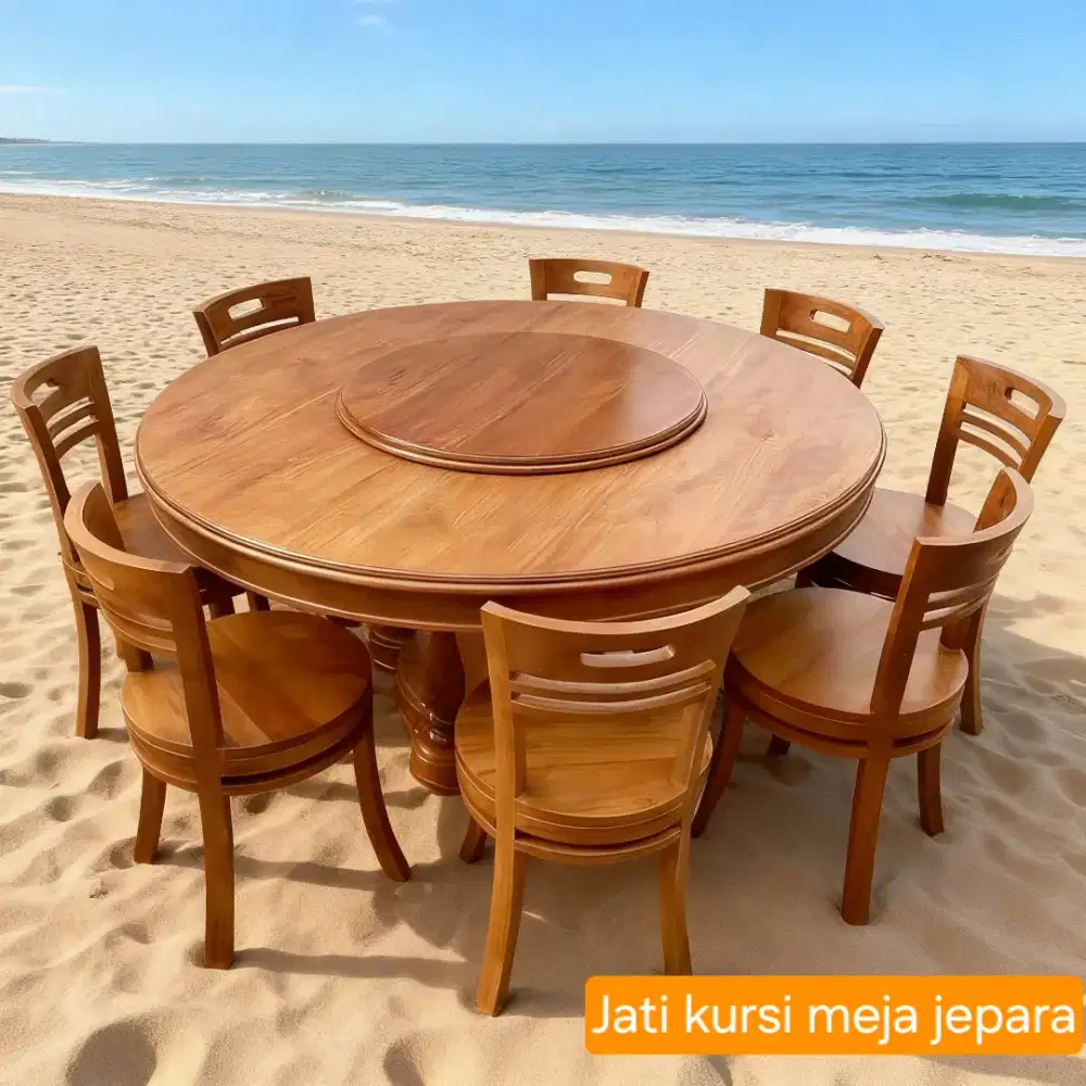 Kursi meja makan bundar 150 free ongkir