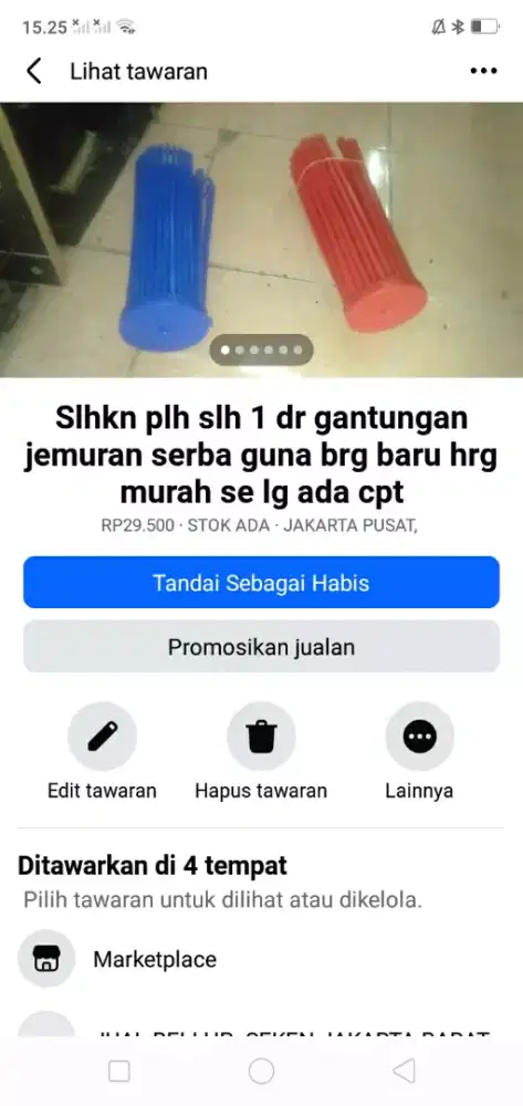 Slhkn plh slh 1 dr jemuran pakaian baby dll brg baru hrg murah sj