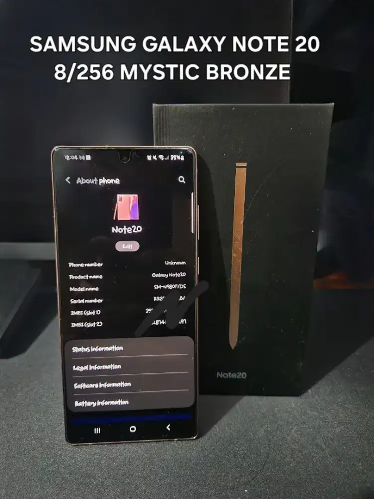 SAMSUNG GALAXY NOTE 20