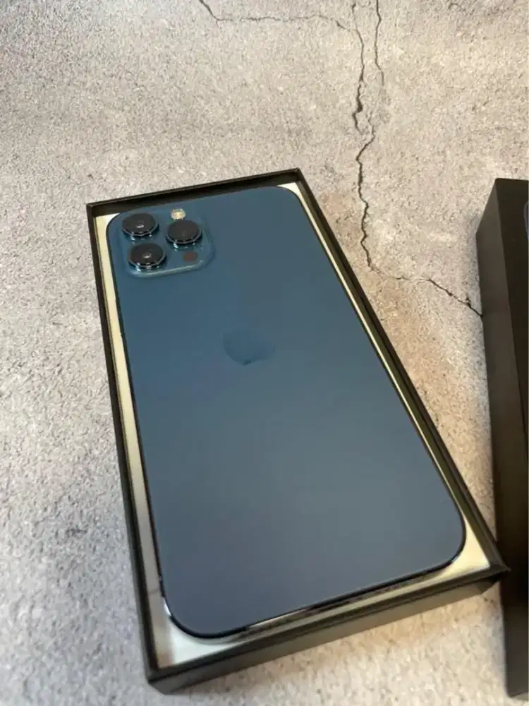 Iphone 12 pro max 128gb regester garansi ime seumur hidup