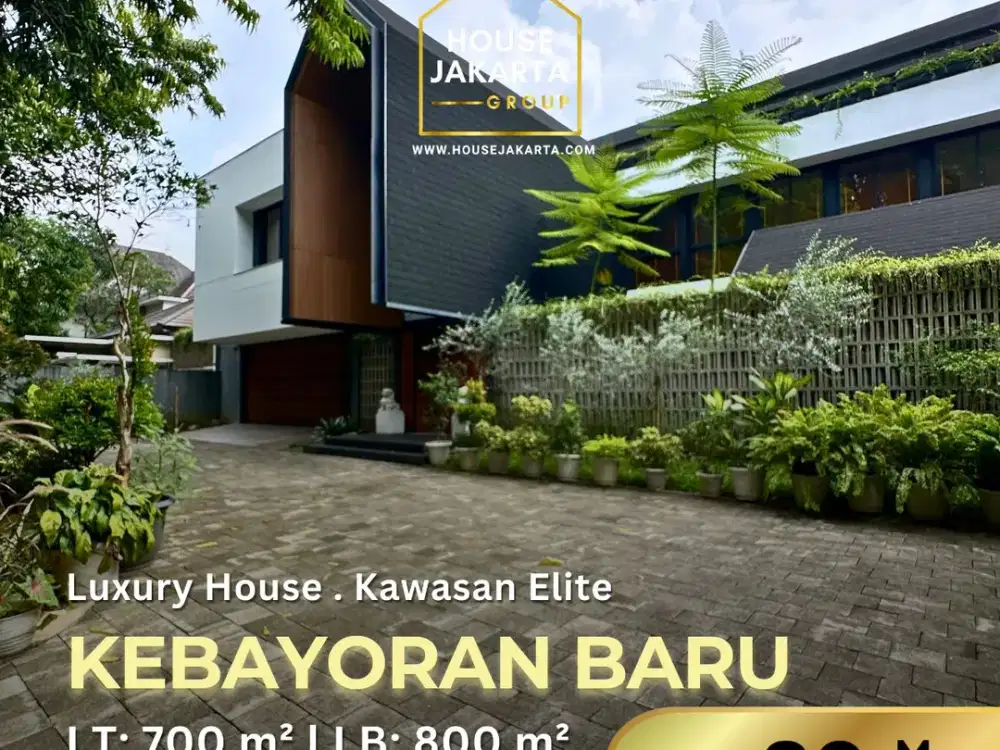 Rumah Brawijaya Kebayoran Baru Semi Furnished Kawasan Elite
