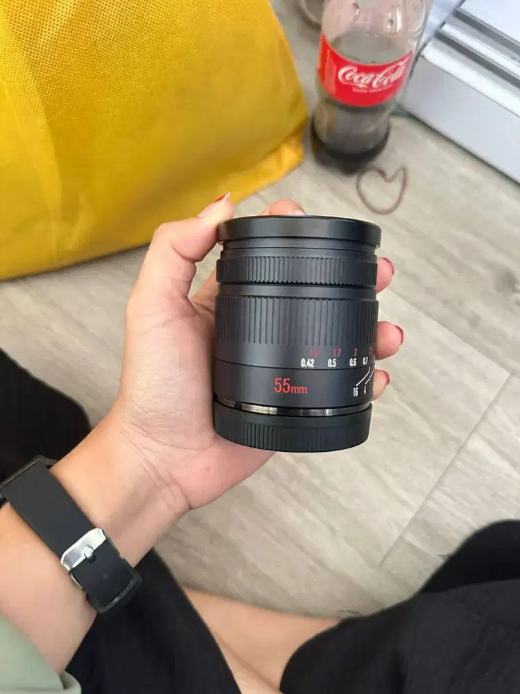 LENSA 7 ARTISAN 55MM F1.4 II FOR CANON MIRRORLESS EOS M KODE ICL 1752