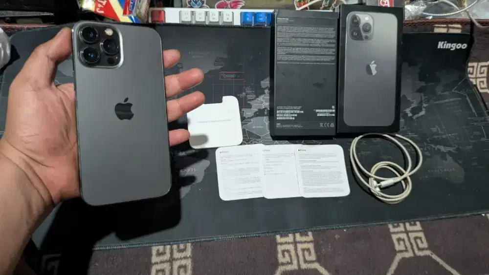 iPhone 13 Pro Max 256Gb Mulus Normal Bisa TT