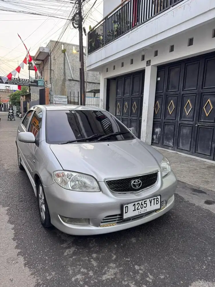 Toyota vios G manual 2003 istimewa siap pake