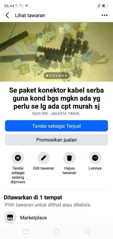 Se paket konektor kabel berbagai ukuran mgkn ada yg perlu murah sj nih