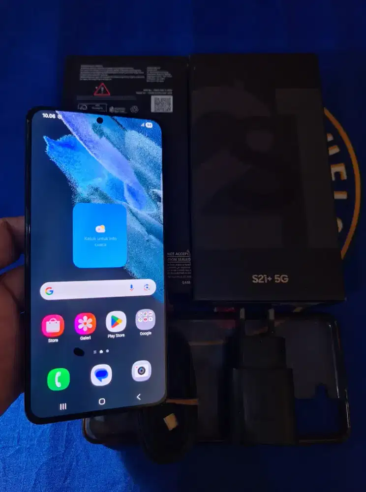 Samsung s21 plus ori sein fullset