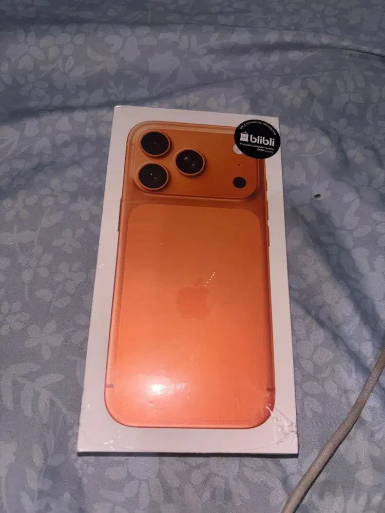 Iphone 17pro cosmic orange 256gb ori segel.