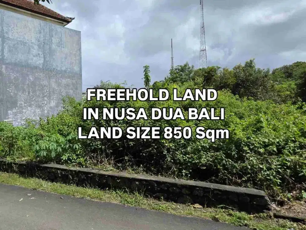 Tanah Investasi di Dharmawangsa Nusa Dua Kuta Selatan Badung Bali