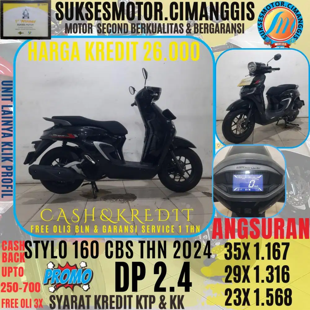 STYLO 160 CBS CASHBACK UPTO 700RBU FREEOLI3X