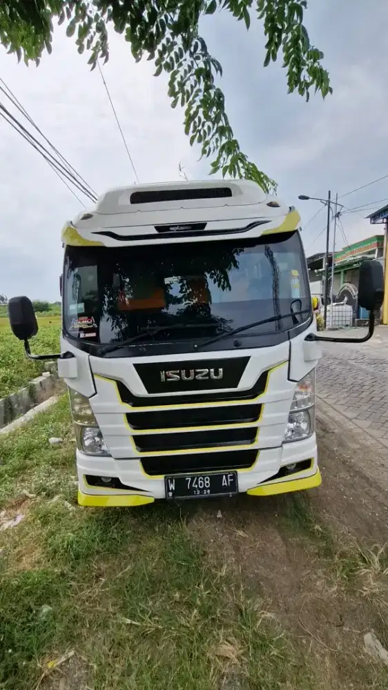 jual elf giga long thn 2020 body piala mas low km 127 rb