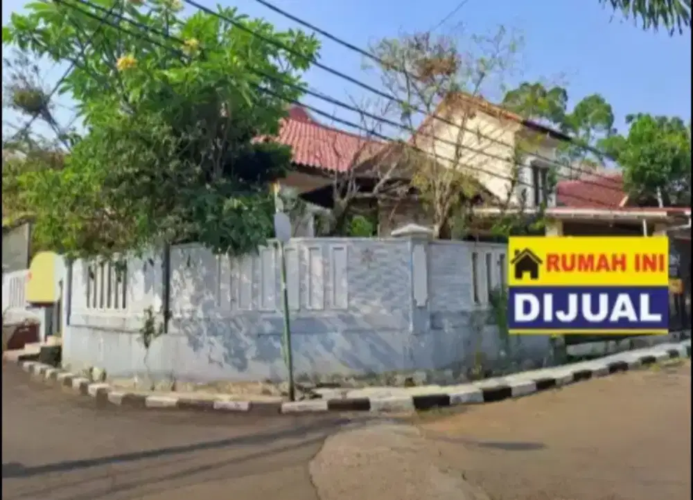 Jual rumah Baranangsiang Indah BSI lokasi depan