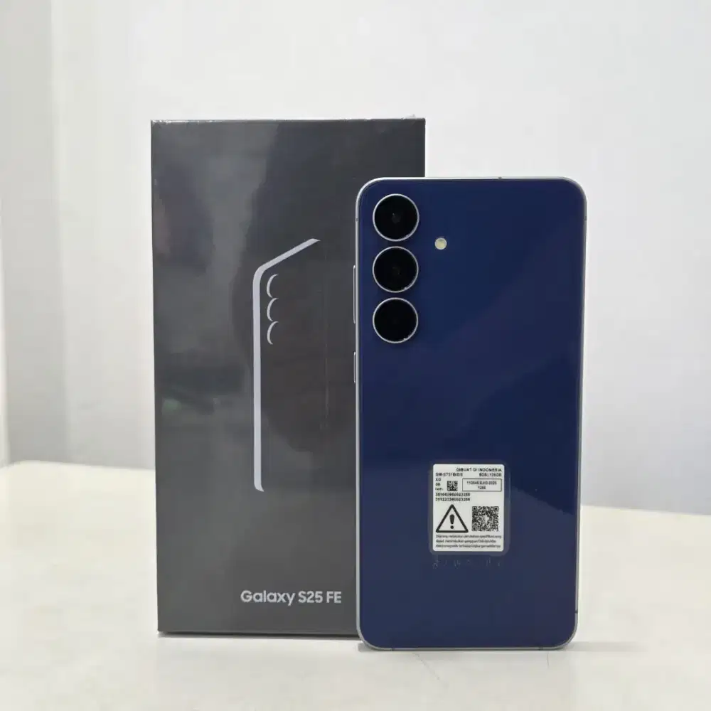 Samsung s25 fe kondisi segel, garansi resmi sein