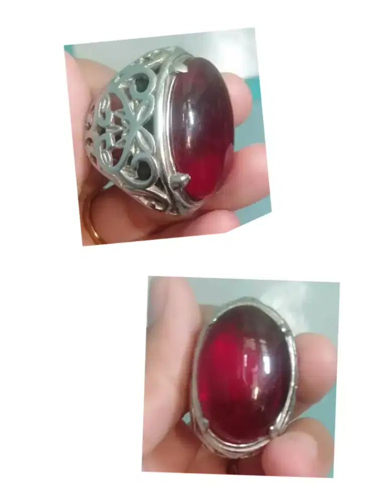 Jual batu permata merah siam