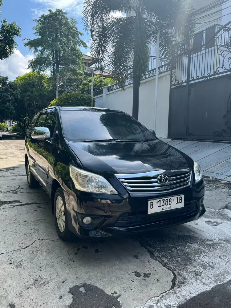 toyota kijang innova diesel 2013 full orisinil tangan pertama