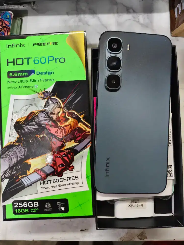 Infinix hot 60 pro 8/256 mulus garansi panjang