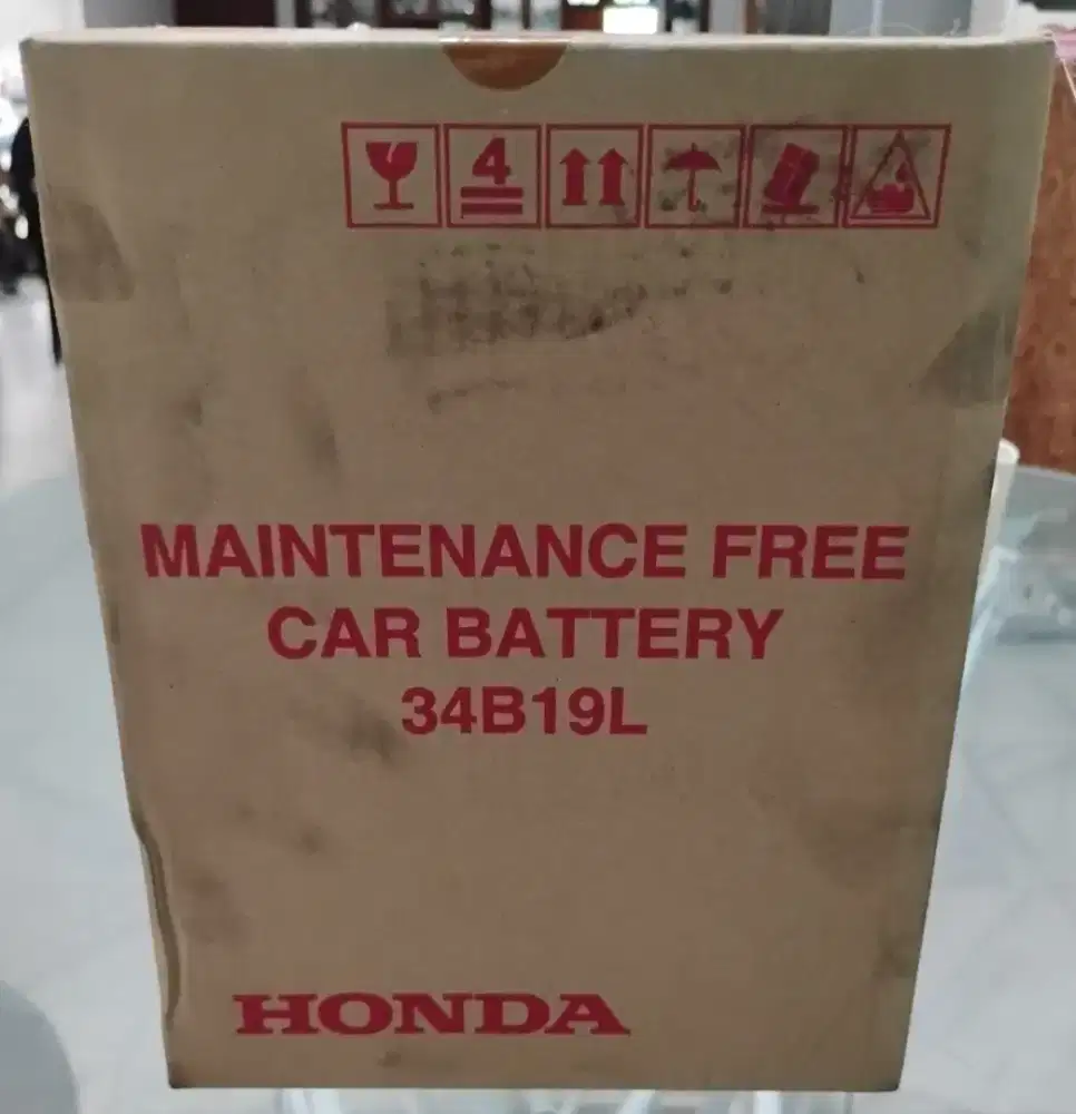 Accu/battery GS (aki kering) oem Honda Brio (34B19L-MF) segel new/baru