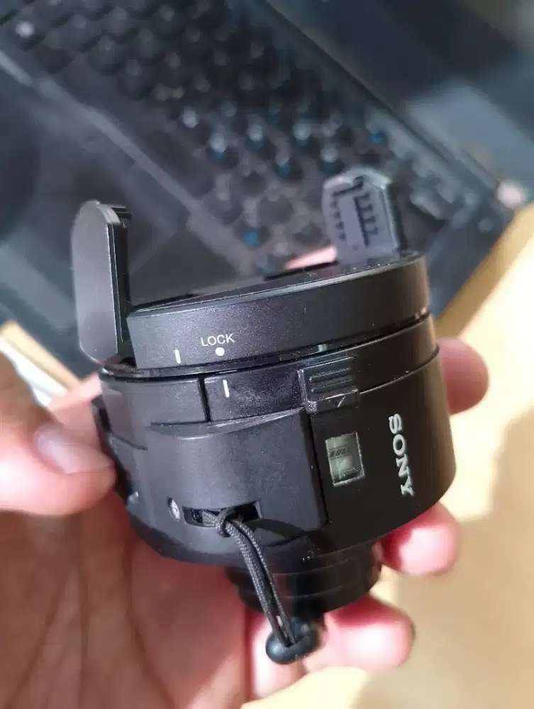 Kamera portable Sony qx10 siap pakai jual 1,1