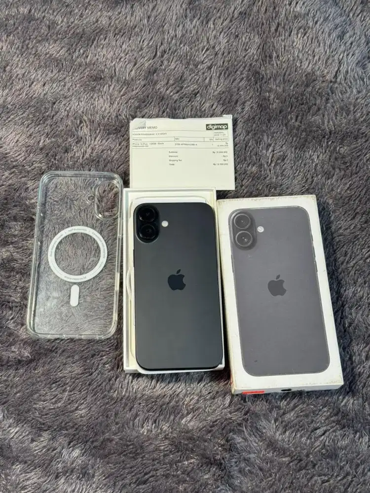 iphone 16 plus 128gb black garansi panjang november 2026