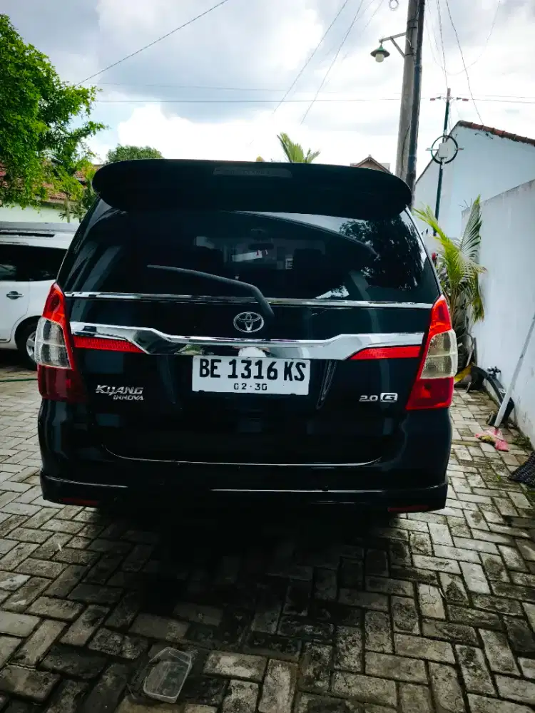 Toyota Inova G Mt Bensin