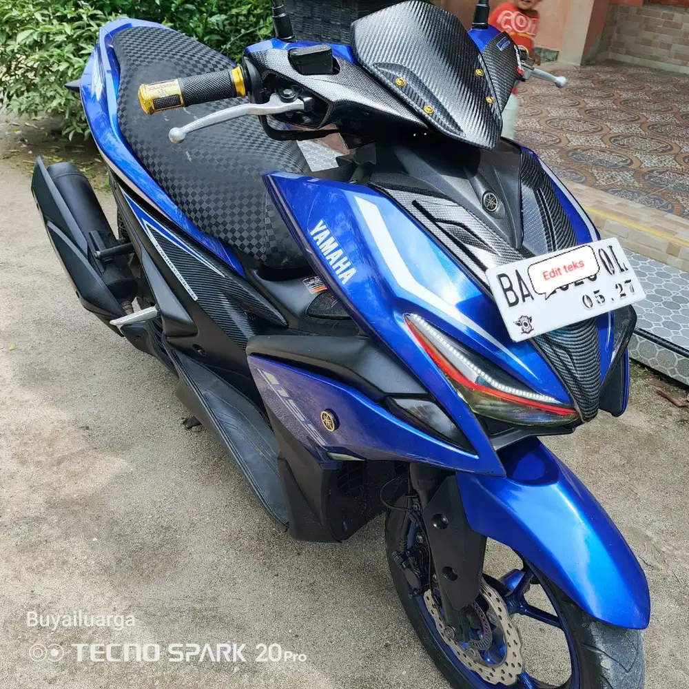 Aerox type R 2017 pajak hidup plat BA kota Padang..mesin sehat bersih