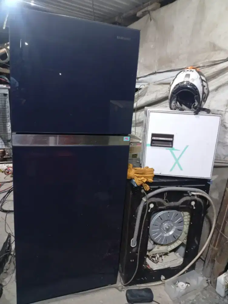 Kulkas Samsung tempered glass