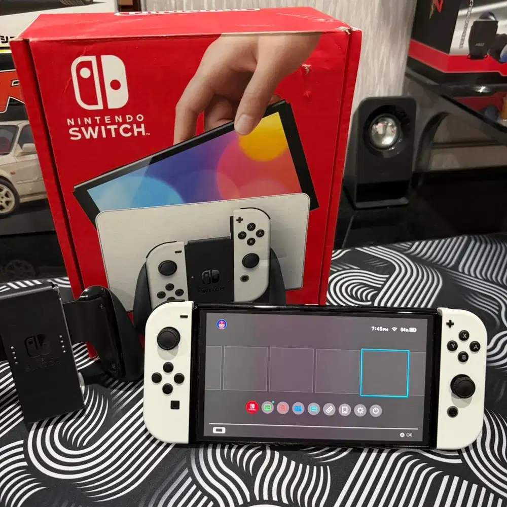 Nintendo Switch Oled Fullset No Game