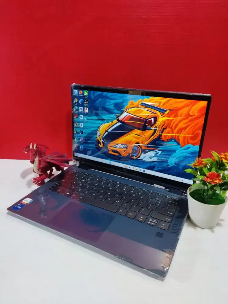 Laptop Berkelas Lenovo Ideapad FLEX 5 82HS SUPERSLIM FULLSET RAM 8GB