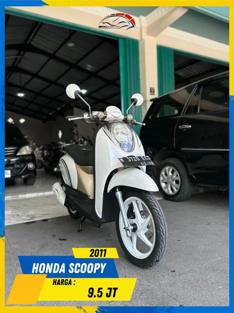 HONDA SCOOPY 2011 NEGO SAMPE DEAL MASZEHH HIKMAH MOTOR KEPUH MALANG