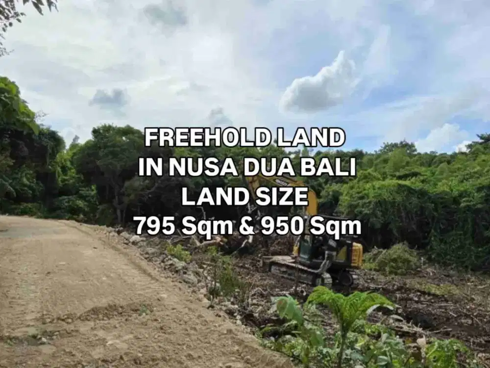 Lahan View Laut dan Tol di Nusa Dua Kuta Selatan Bali