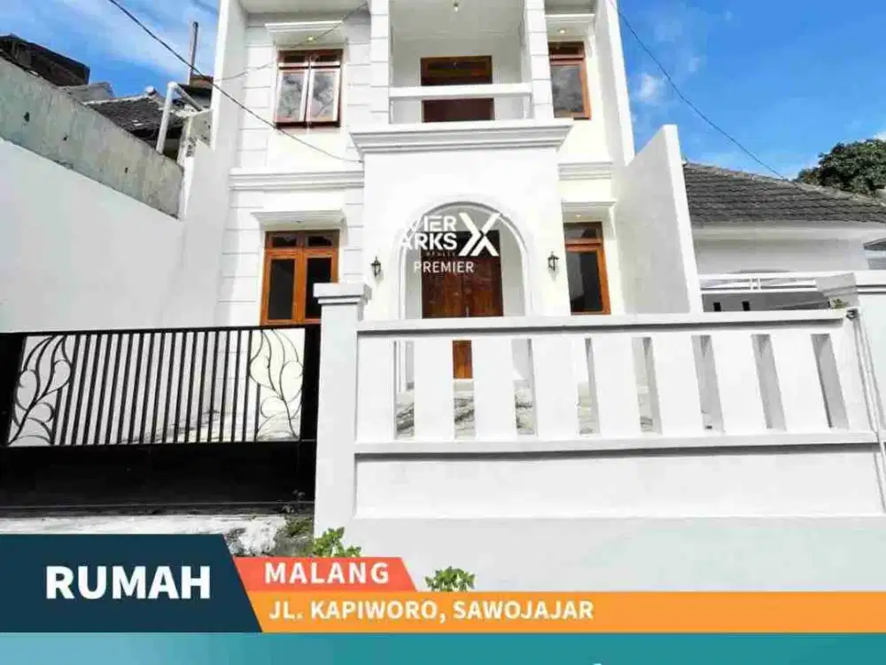 Dijual Rumah Modern Minimalis Siap Huni di Kapiworo, Sawojajar Malang