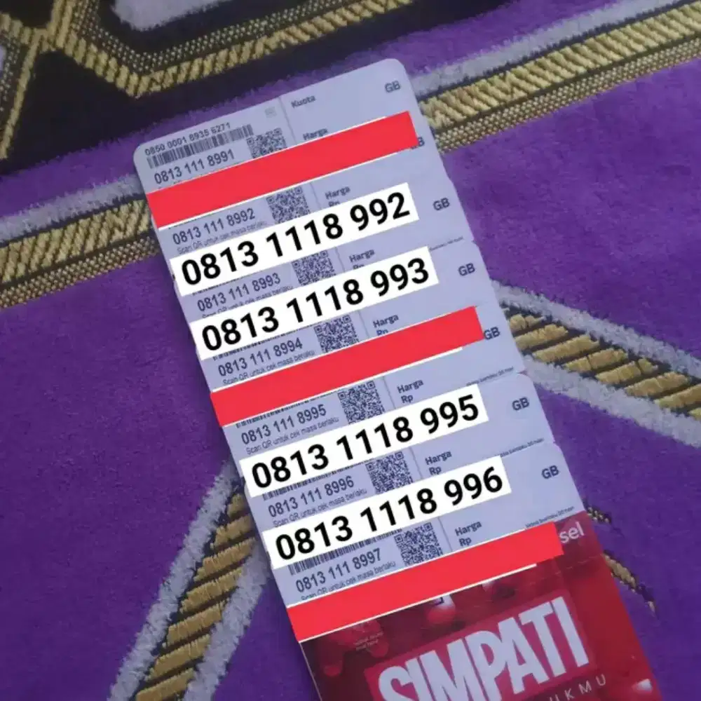 Nomor Cantik Telkomsel 11 Digit