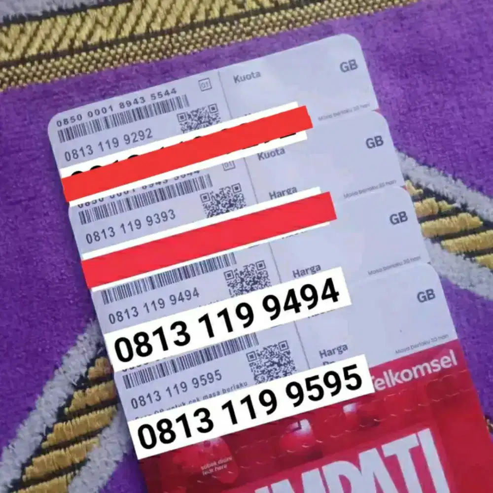 Nomor Cantik Telkomsel 11 Digit ABAB
