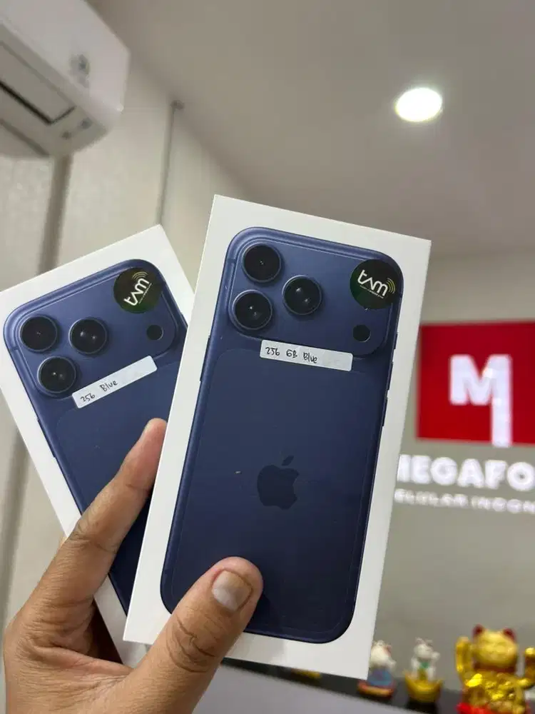 NEW IPHONE 17 PRO 256GB DEEPBLUE GRS NASIONAL (MSI)
