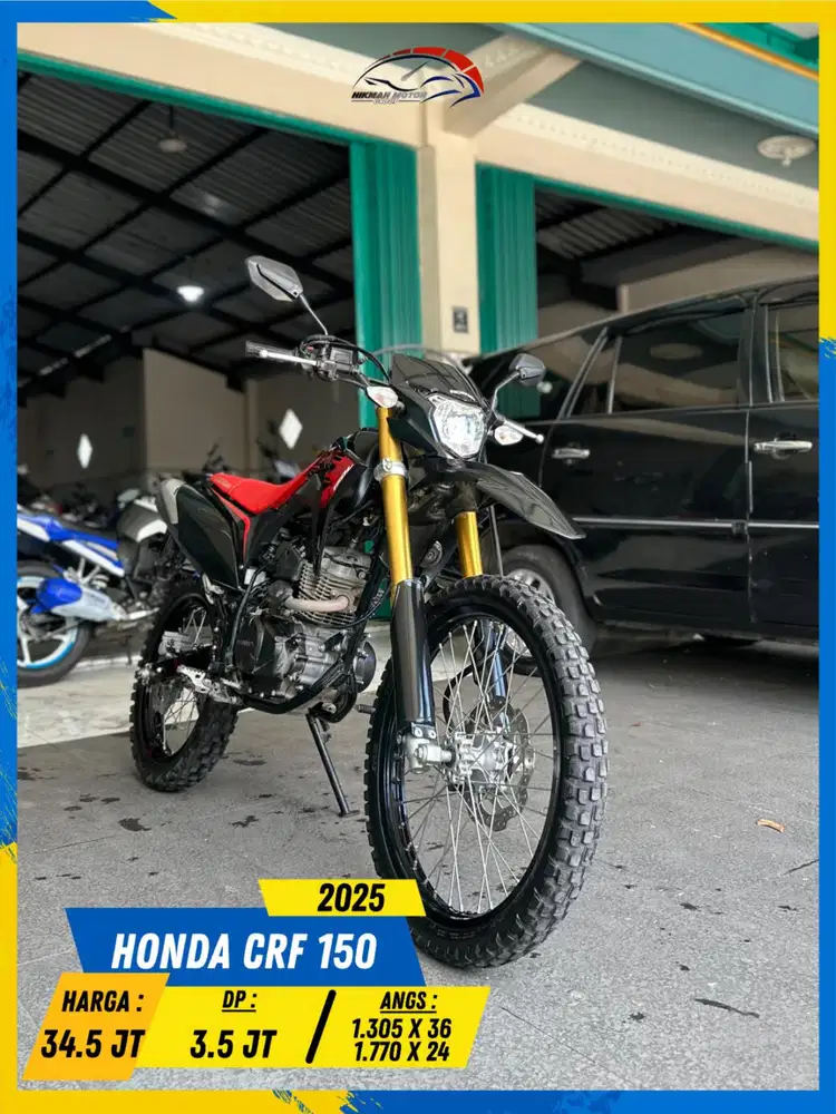 HONDA CRF 150 2025 BEKAS RASA BARU BOSSKU HIKMAH MOTOR KEPUH MALANG