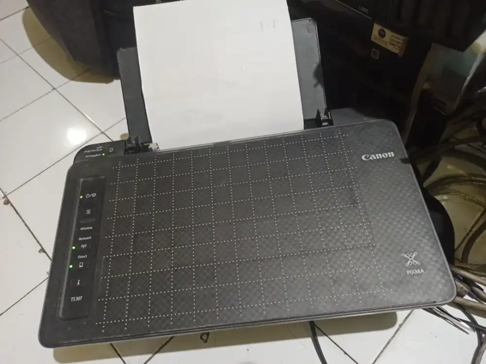 Canon Ts 307 wireless normal siap pake garansi 2 Minggu