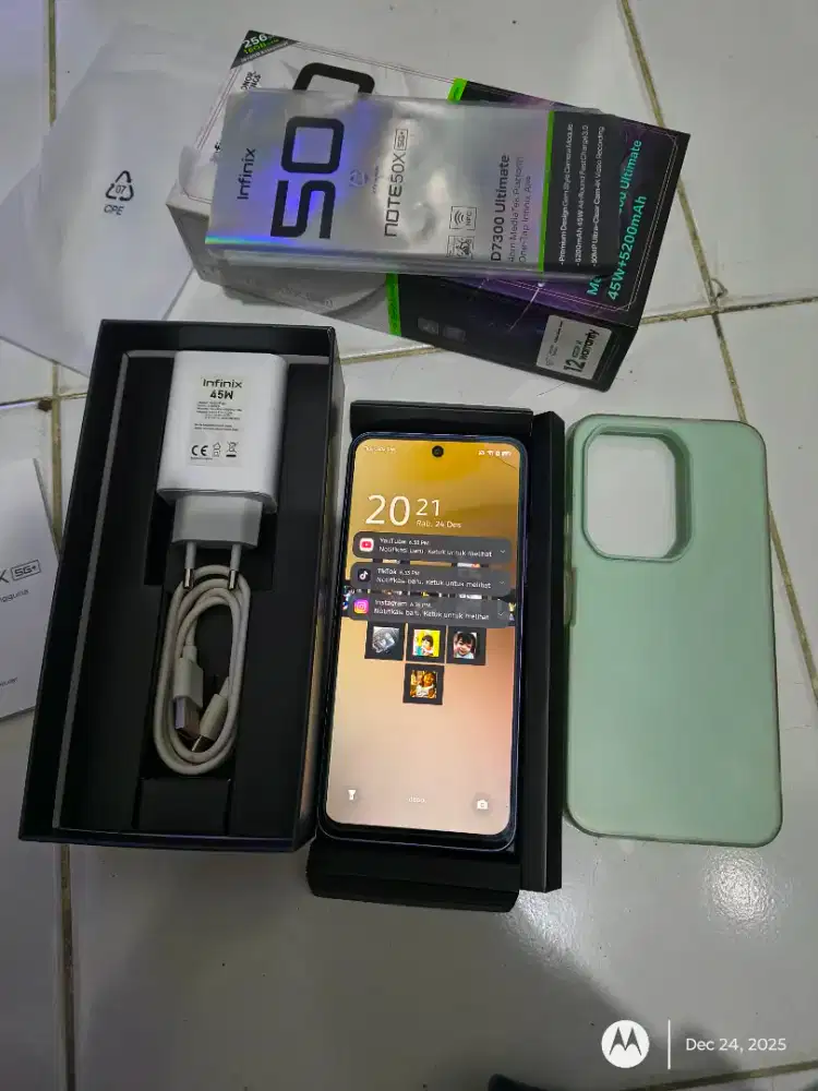 Infinix note 50x garansi resmi