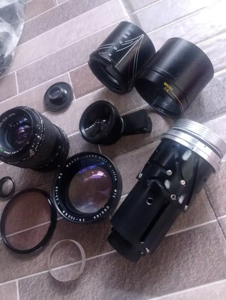 Lensa buat bahan Tele semua 200 lokasi tanjungsari