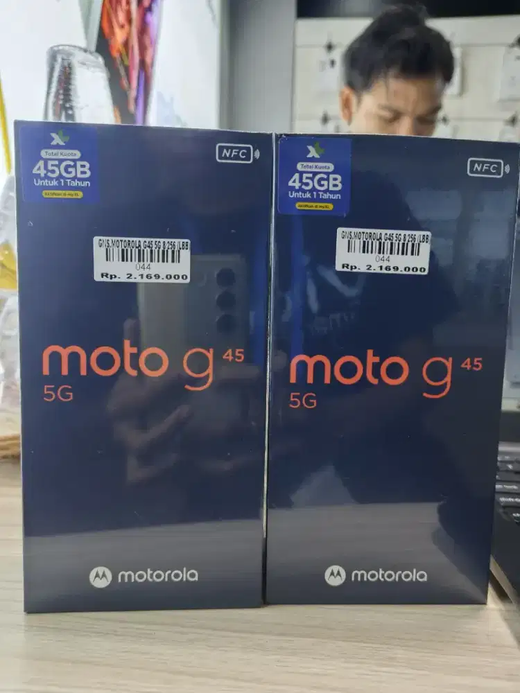 krwdit hp motorola G45 5G