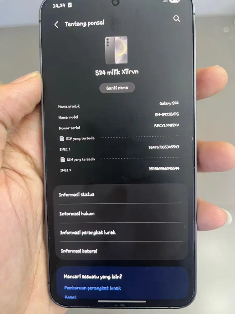 Samsung s24 8/256 murah