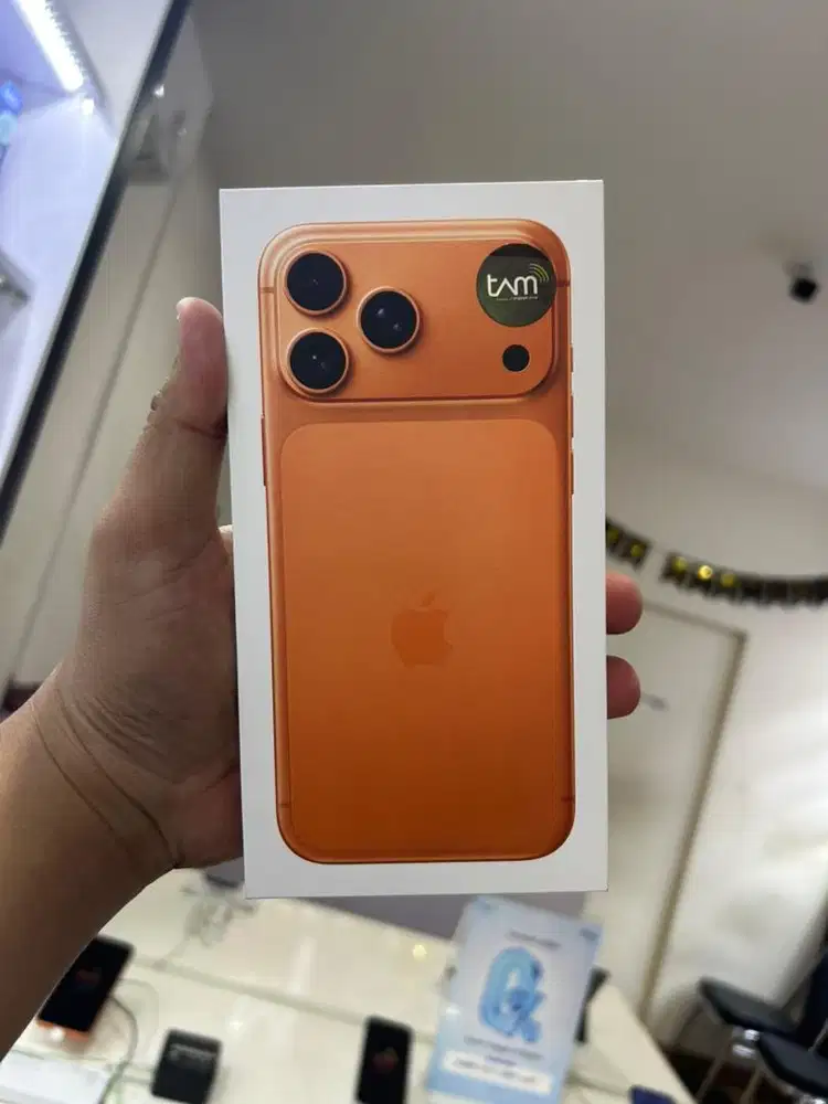 NEW IPHONE 17 PROMAX 512GB ORANGE GRS NASIONAL (MSI)