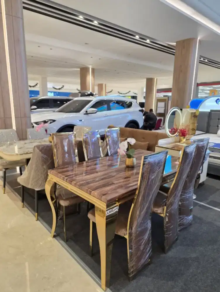 promo cicilan meja makan cuma pakai ktp tanpa dp free angsuran 1-2×